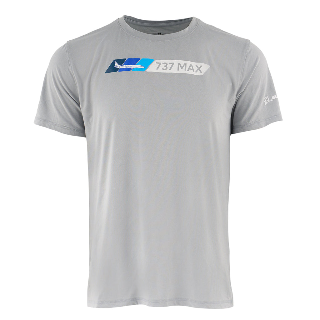 Boeing 737 MAX Velocity Unisex Tech Stretch T-Shirt