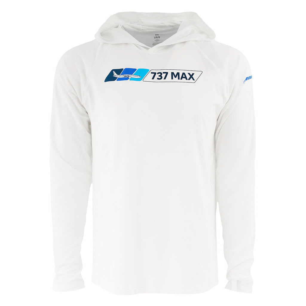 Boeing 737 MAX Velocity Unisex Tech Stretch Hoodie