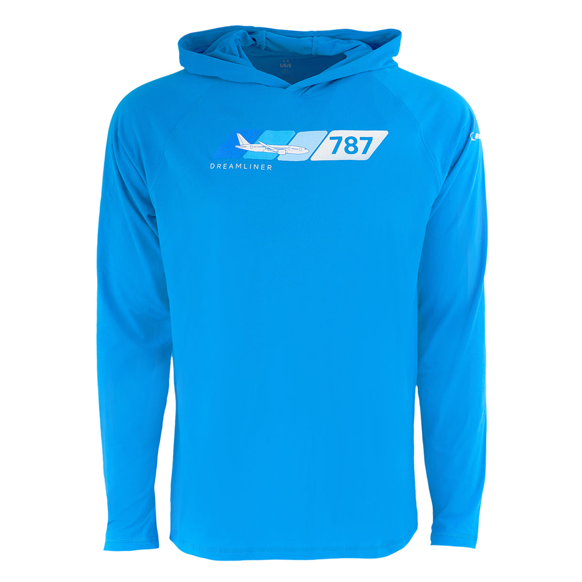 Boeing 787 Dreamliner Velocity Unisex Tech Stretch Hoodie