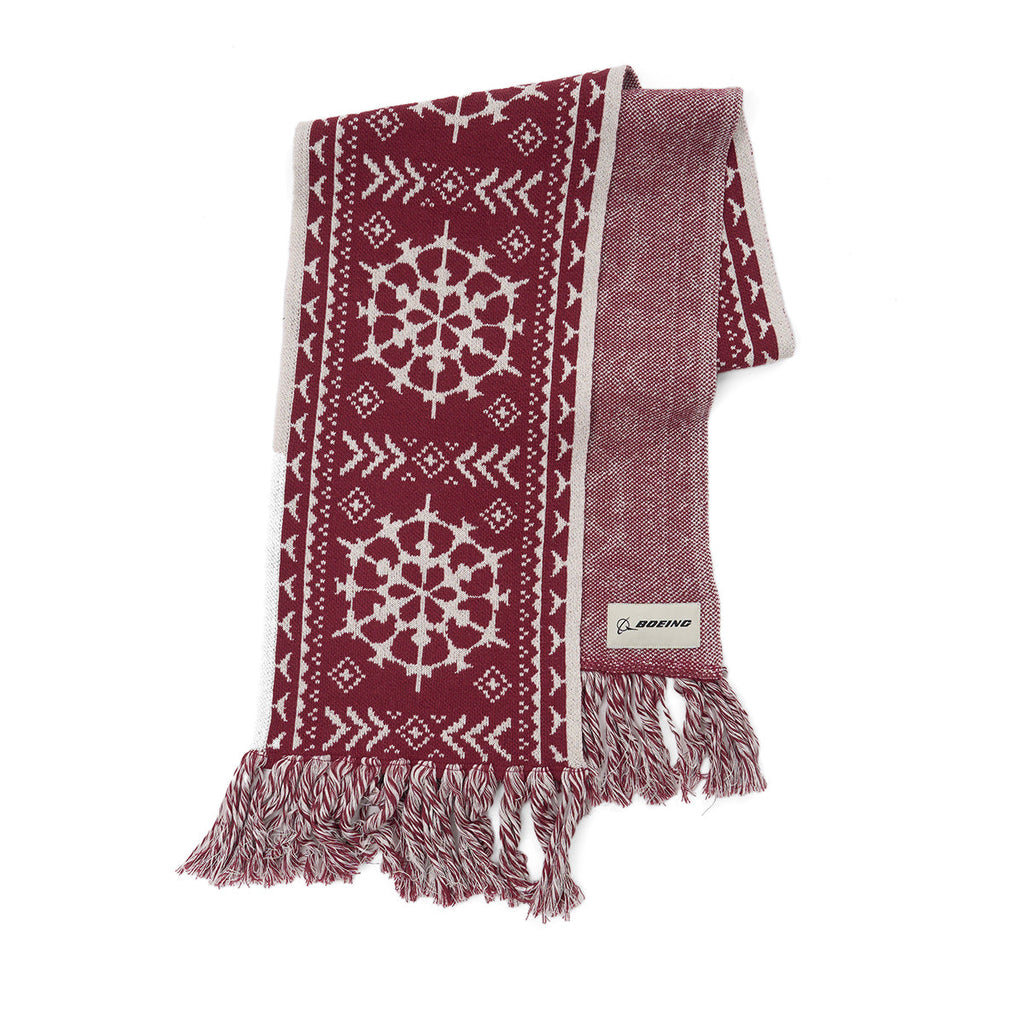 Boeing 2025 Jet Snowflake Unisex Scarf