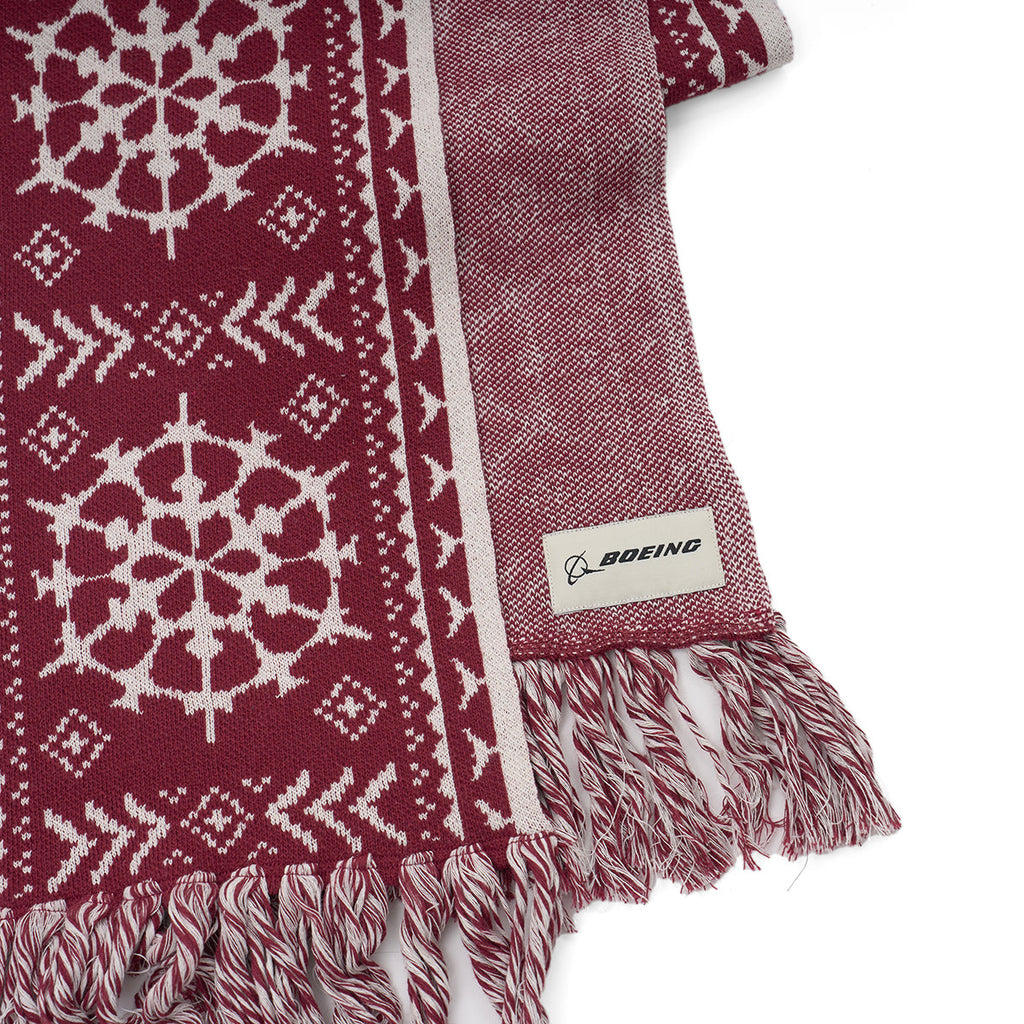 Boeing 2025 Jet Snowflake Unisex Scarf