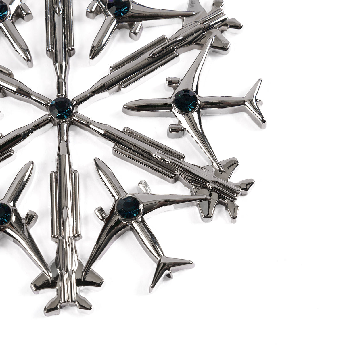 Boeing 2024 Jet Snowflake Ornament