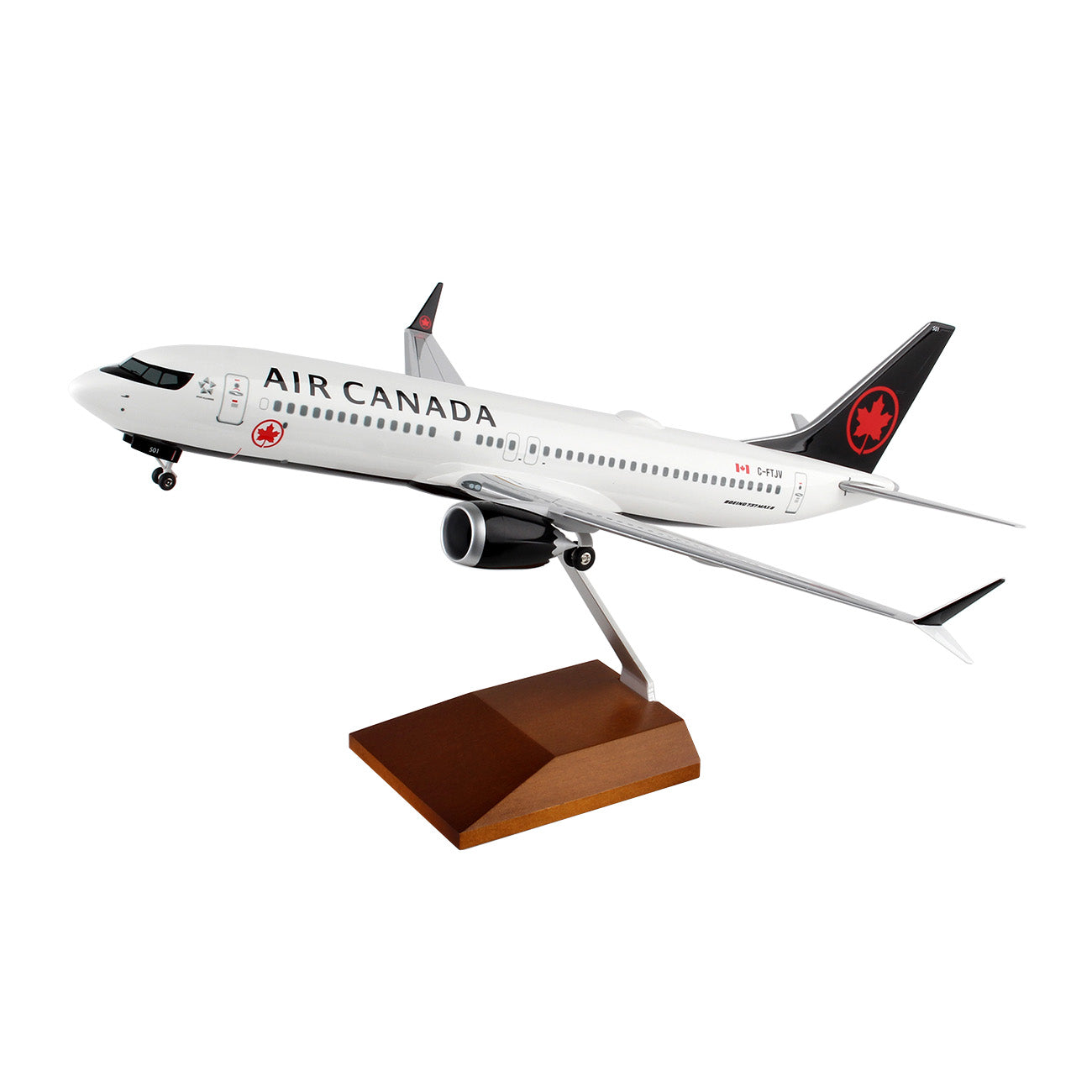 Air Canada Boeing 737 MAX 8 1:100 Model