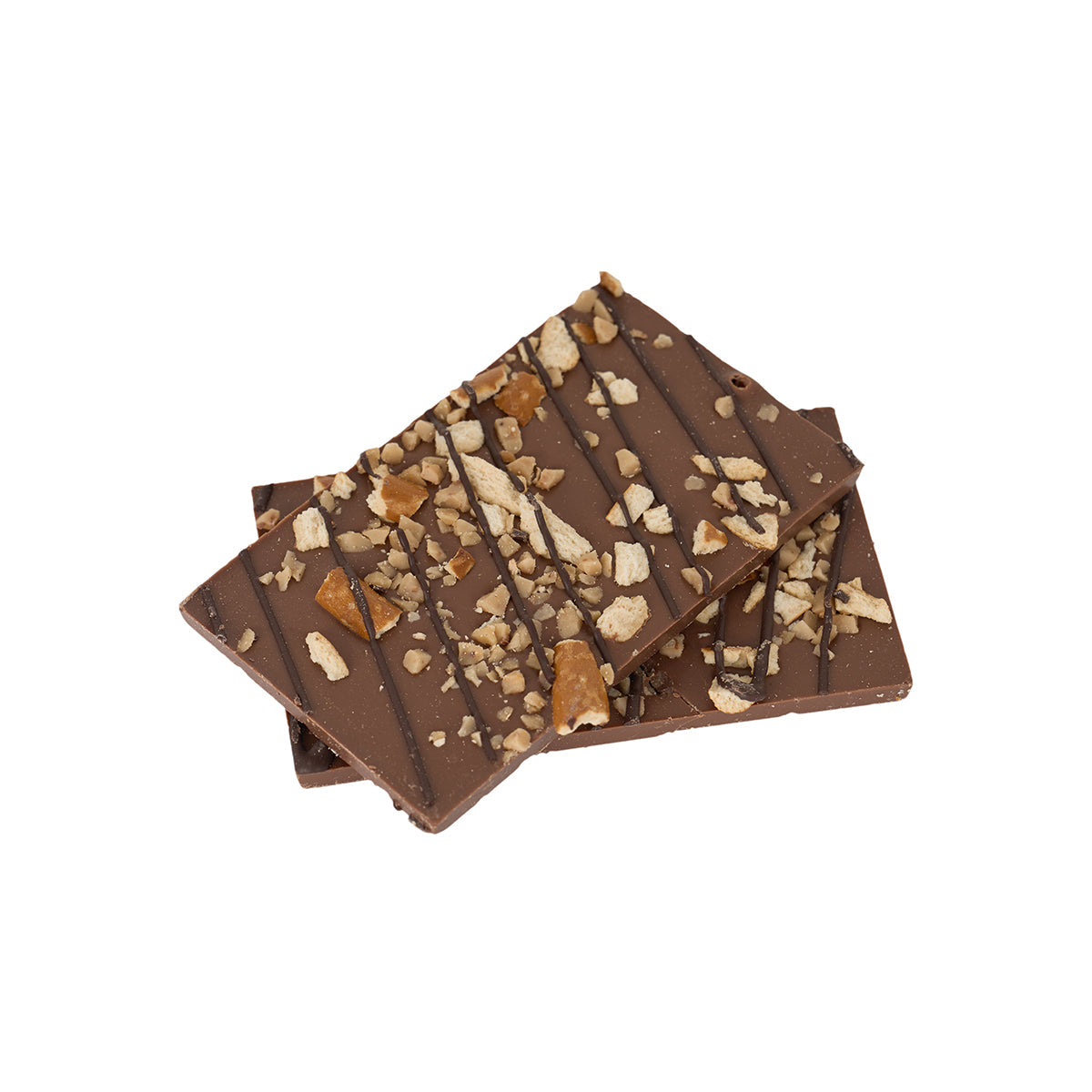 Boeing 2025 Jet Snowflake Chocolate Pretzel Toffee Bark