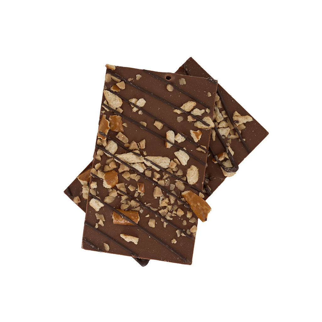 Boeing 2025 Jet Snowflake Chocolate Pretzel Toffee Bark