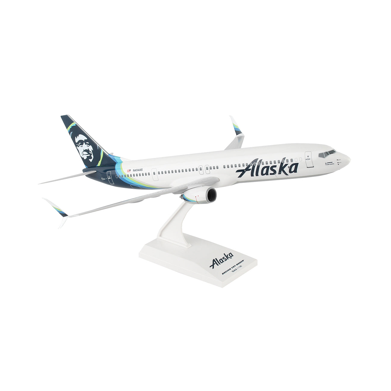Alaska Airlines Boeing 737-900ER 1:130 Model